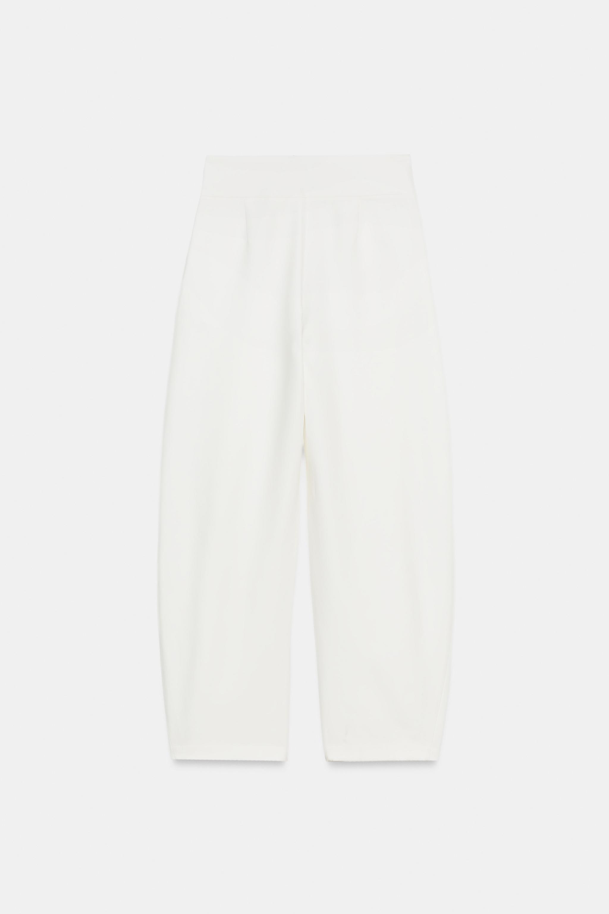 SATIN EFFECT BALLOON PANTS | Zara US