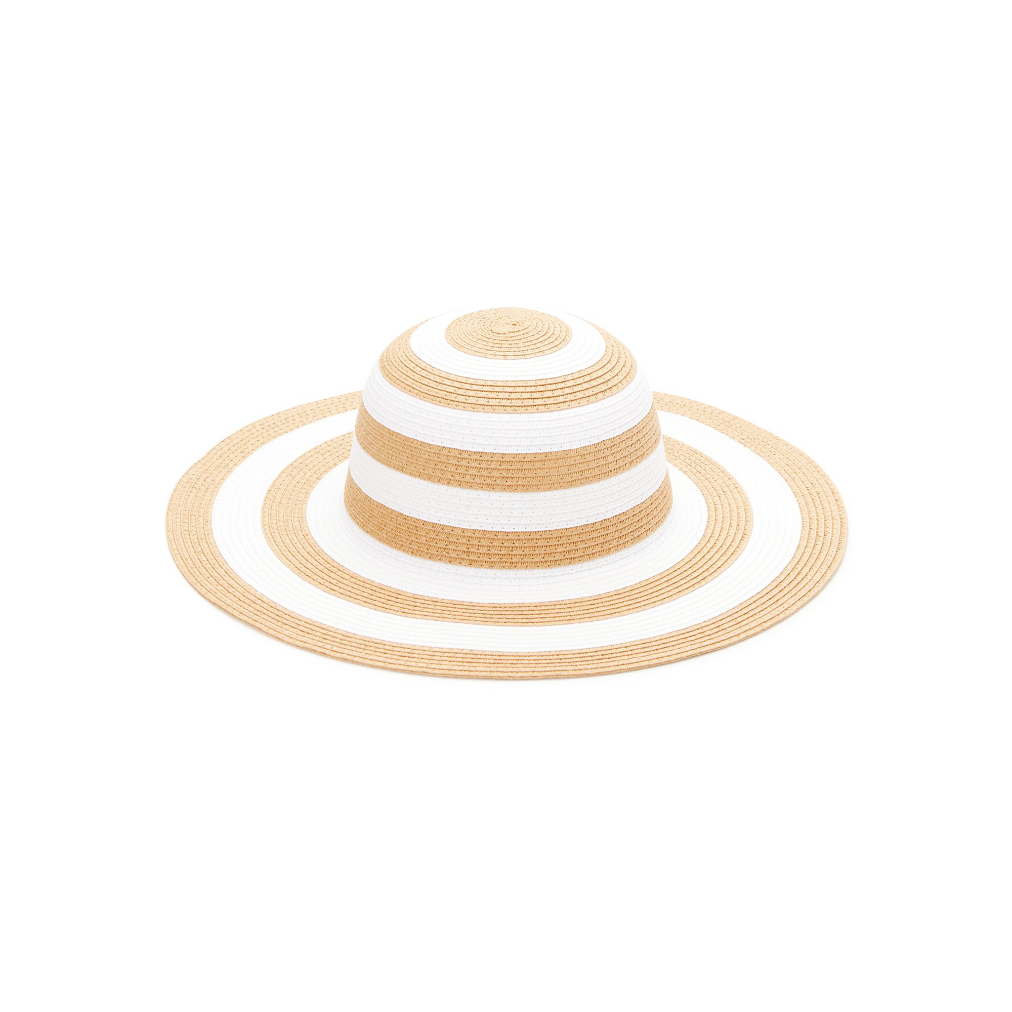 Time and Tru Women's Stripe Floppy Hat | Walmart (US)