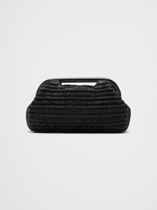 Straw Clutch | Banana Republic Factory