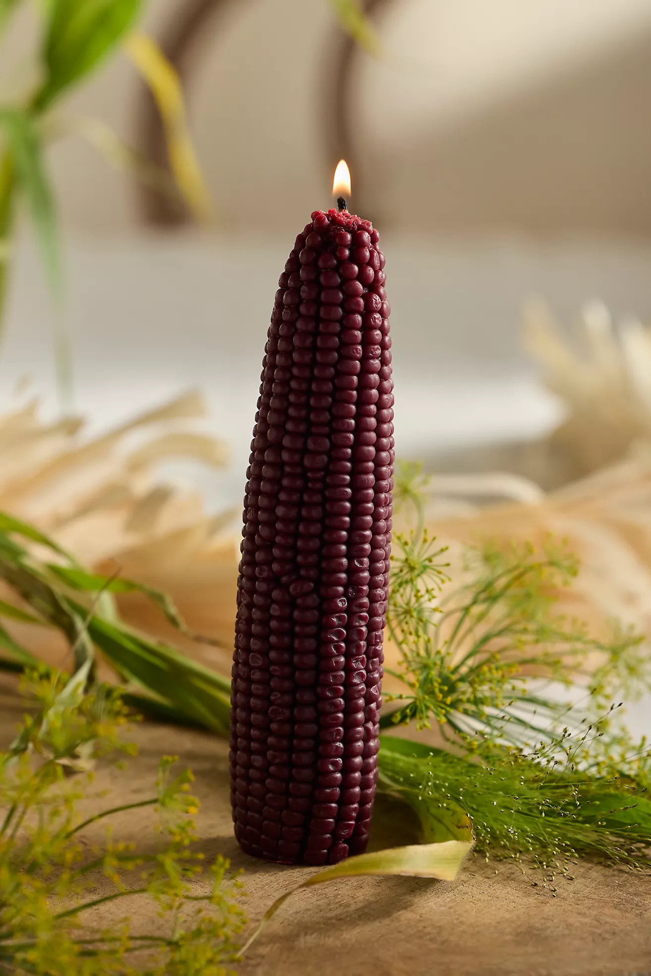 Happy Organics Corn on the Cob Candle | Anthropologie (US)