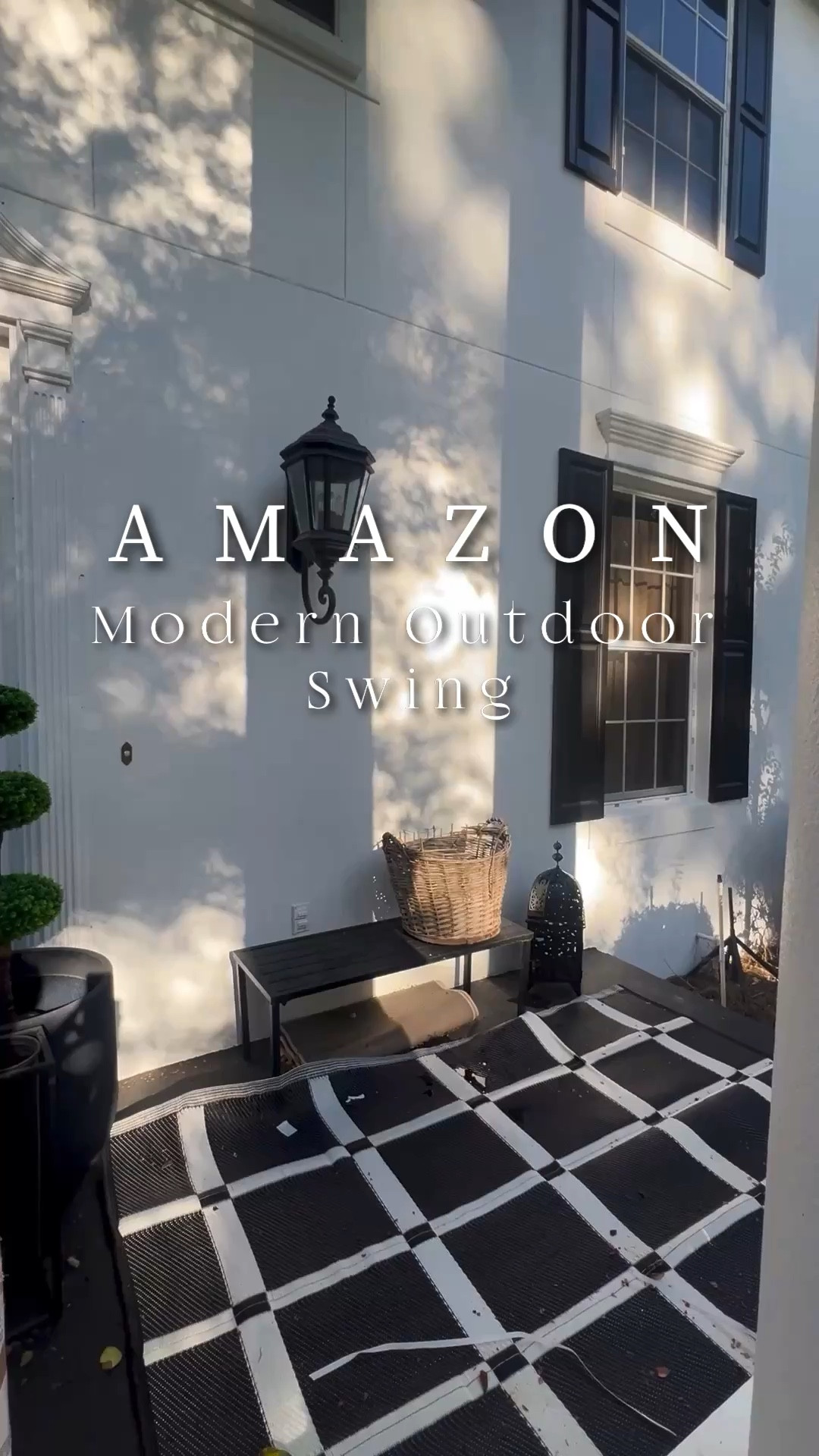 Get ready for Swing Season. This stylish swing is as beautiful as it is relaxing! 

#LTKHome #LTKSpringSale #LTKSaleAlert