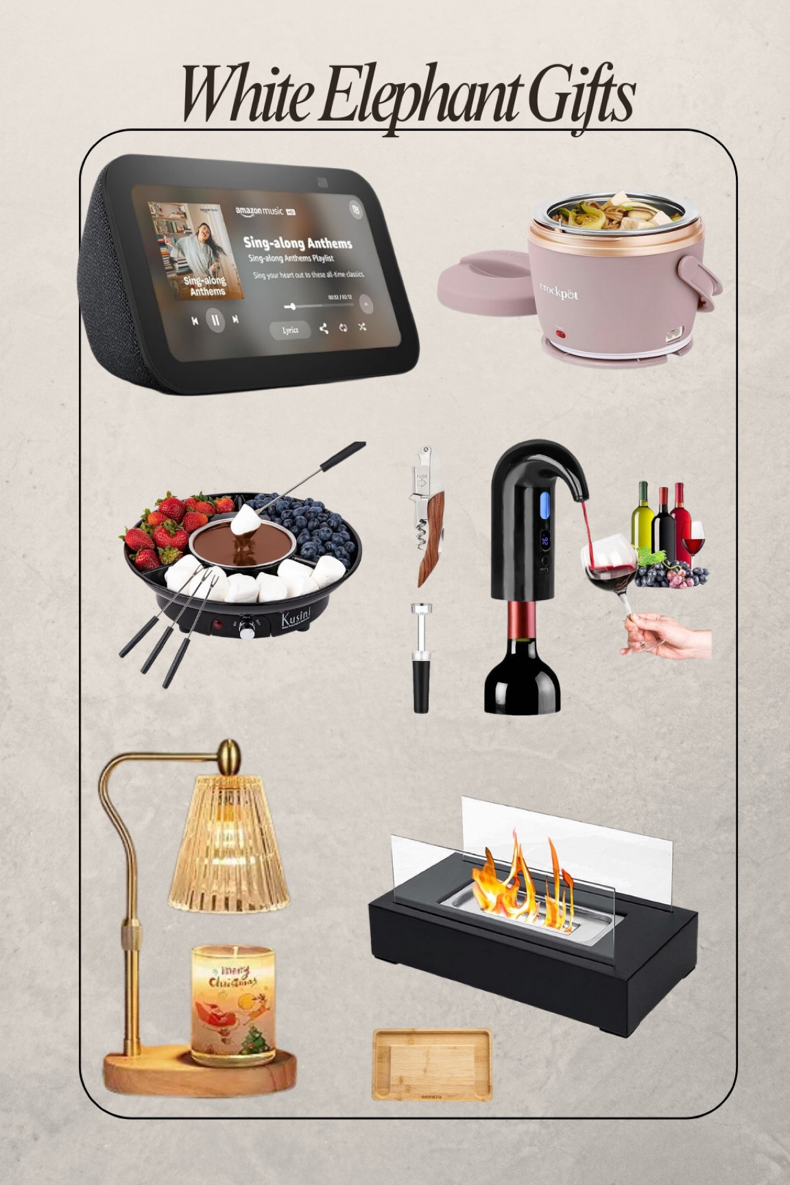 White Elephant gifts- gift ideas 

#LTKGiftGuide #LTKHoliday #LTKFindsUnder50