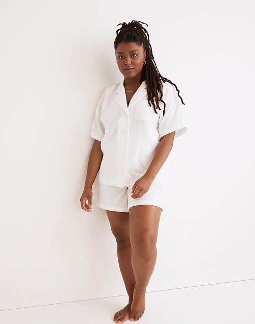 Lightestspun Oversized Short Pajama Set | Madewell