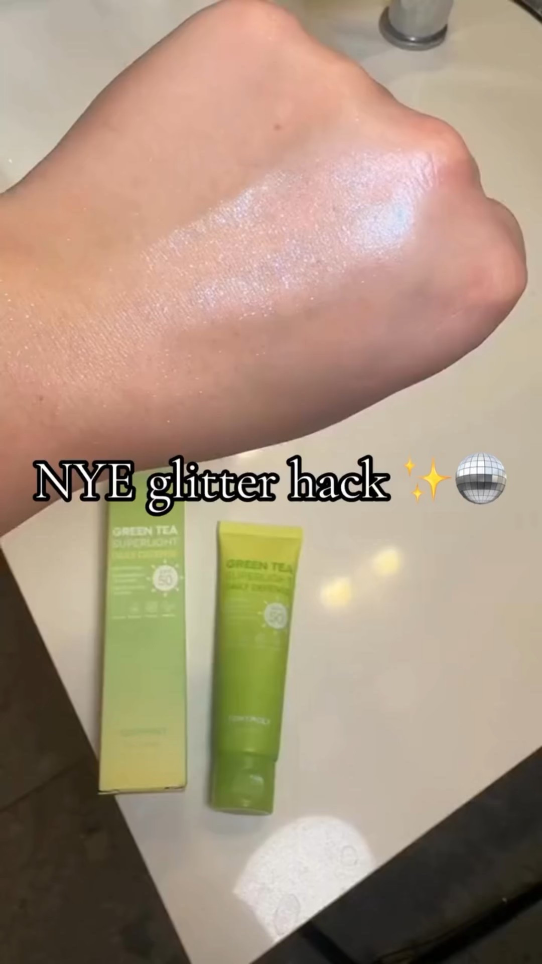 My favorite NYE glitter hack. It doesn’t transfer and it’s so easy to apply and the @tonymoly.us_official SPF gives you that added natural looking glow. ✨

Save this video for your NYE makeup looks and I’ve linked the SPF in my Amazon storefront 🔗 in my bio. 🪩✨

#koreansunscreen #tonymoly #sunscreen #kbeauty #holidaymakeup

#LTKBeauty #LTKgrwm #LTKHoliday
