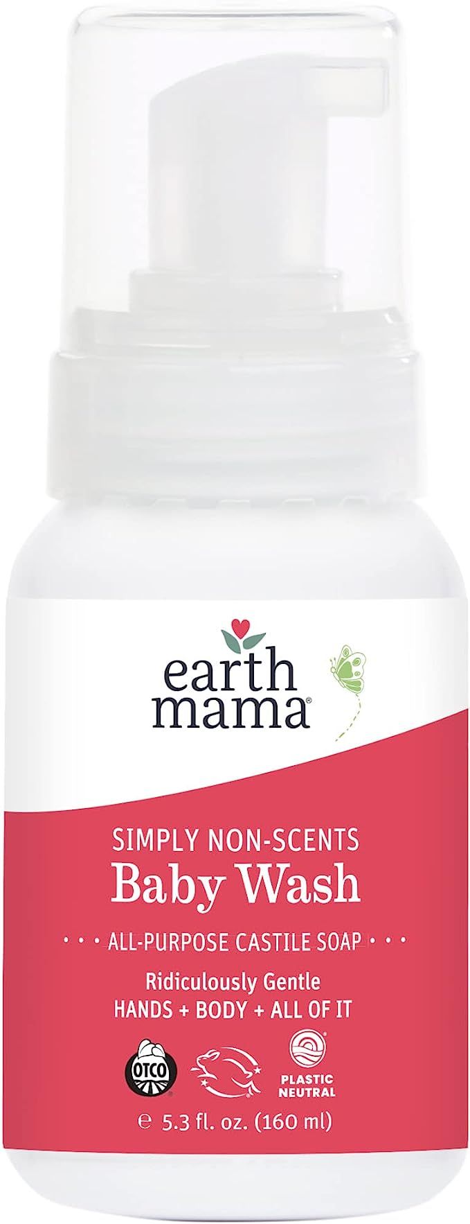 Earth Mama Simply Non-Scents Foaming Hand Soap | Fragrance-free with Organic Calendula + Rooibos ... | Amazon (US)