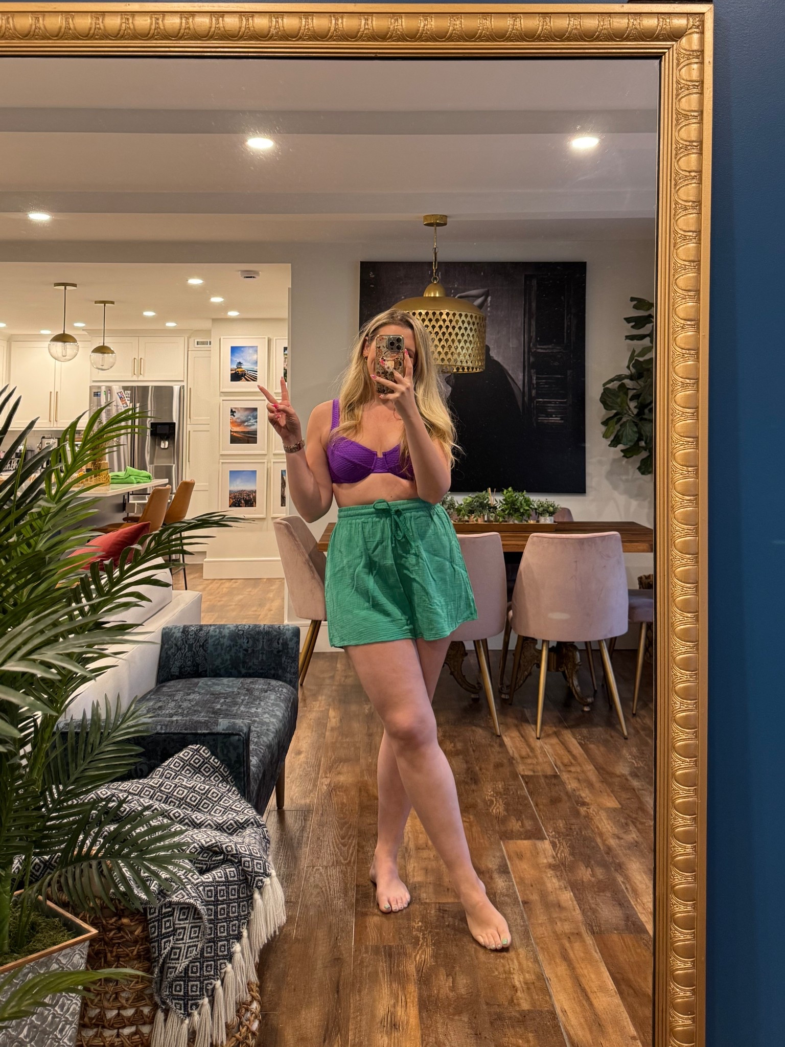 Favorite Vetchy swimsuit. Large top, xl bottom. Favorite shorts butting up set! Wearing a large! The only shorts I wear! Cover up, summer outfits

#LTKMidsize #LTKTravel #LTKSwim