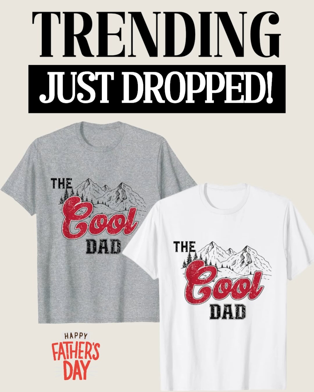 ✨🍻 The Cool Dad design is the perfect mix of vintage style and laid-back dad vibes! Featuring a distressed retro-inspired look with mountain scenery and bold lettering, it's made for dads who love the outdoors, camping, hiking, fishing, road trips, and making memories with family. A fun and stylish pick for Father's Day, birthdays, or any dad who proudly earns the title of "Cool Dad." 🏔️🔥

#LTKFathersDay #LTKMensStyle #LTKGiftGuide #LTKFindsUnder50 #LTKSeasonal 

 #LTKSeasonal #LTKSaleAlert #LTKMens