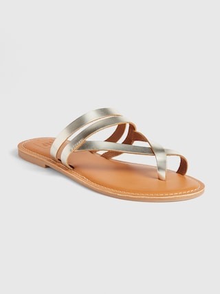 Strappy Toe Slide Sandals | Gap US