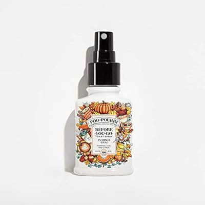 Poo-Pourri Before-You-go Toilet Spray, 2, Pumpkin Chai Scent | Amazon (US)