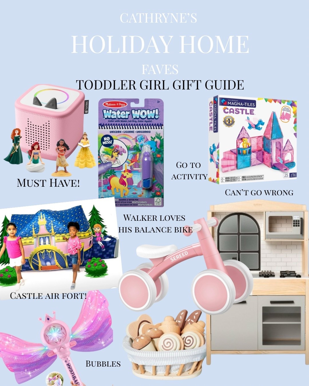 Toddler Girls Gift Guide! Little Girls Gift Ideas 

#LTKKids #LTKGiftGuide #LTKHoliday