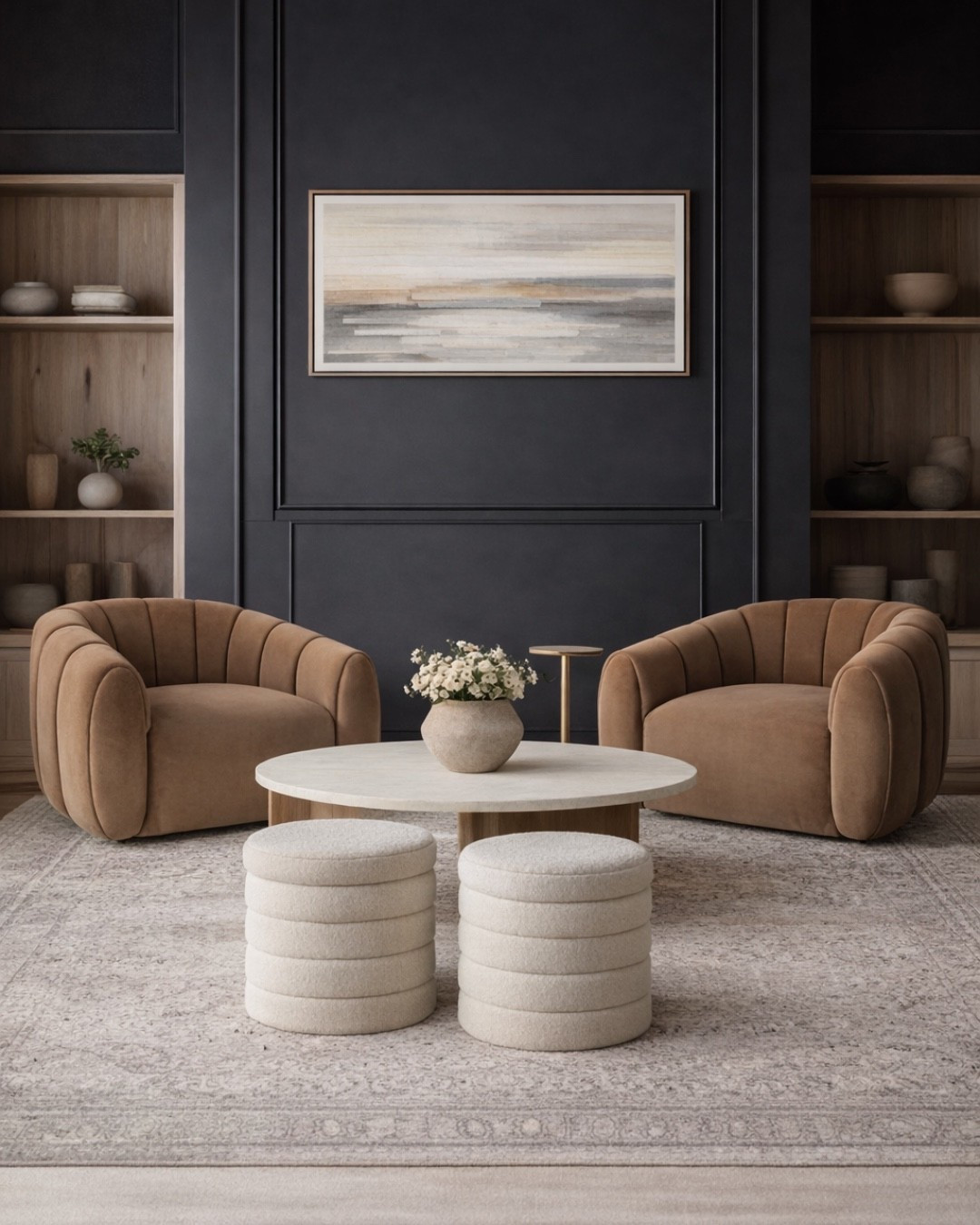 I absolutely love these two chairs! The color, barrel shape, and stitching is so good. They swivel as well, and are very affordable! 

#LTKSaleAlert #LTKHome