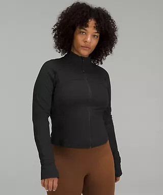 Ribbed Nulu Cropped Define Jacket | Lululemon (US)