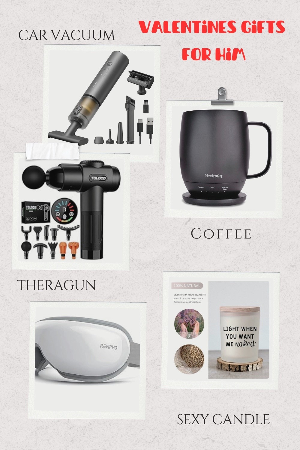 Valentines Day gifts for him he actually wants! Men are hard to buy for, I made it easy! #valentinesgifts #forhim #giftideas

#LTKValentine #LTKmorningroutine #LTKMens