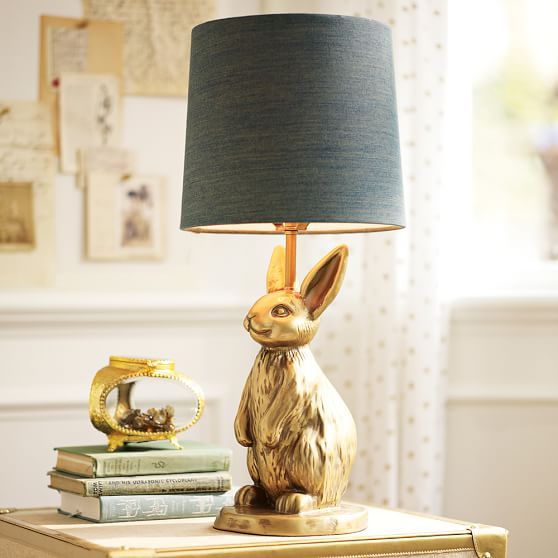 The Emily &amp; Meritt Bunny Table Lamp | Pottery Barn Teen