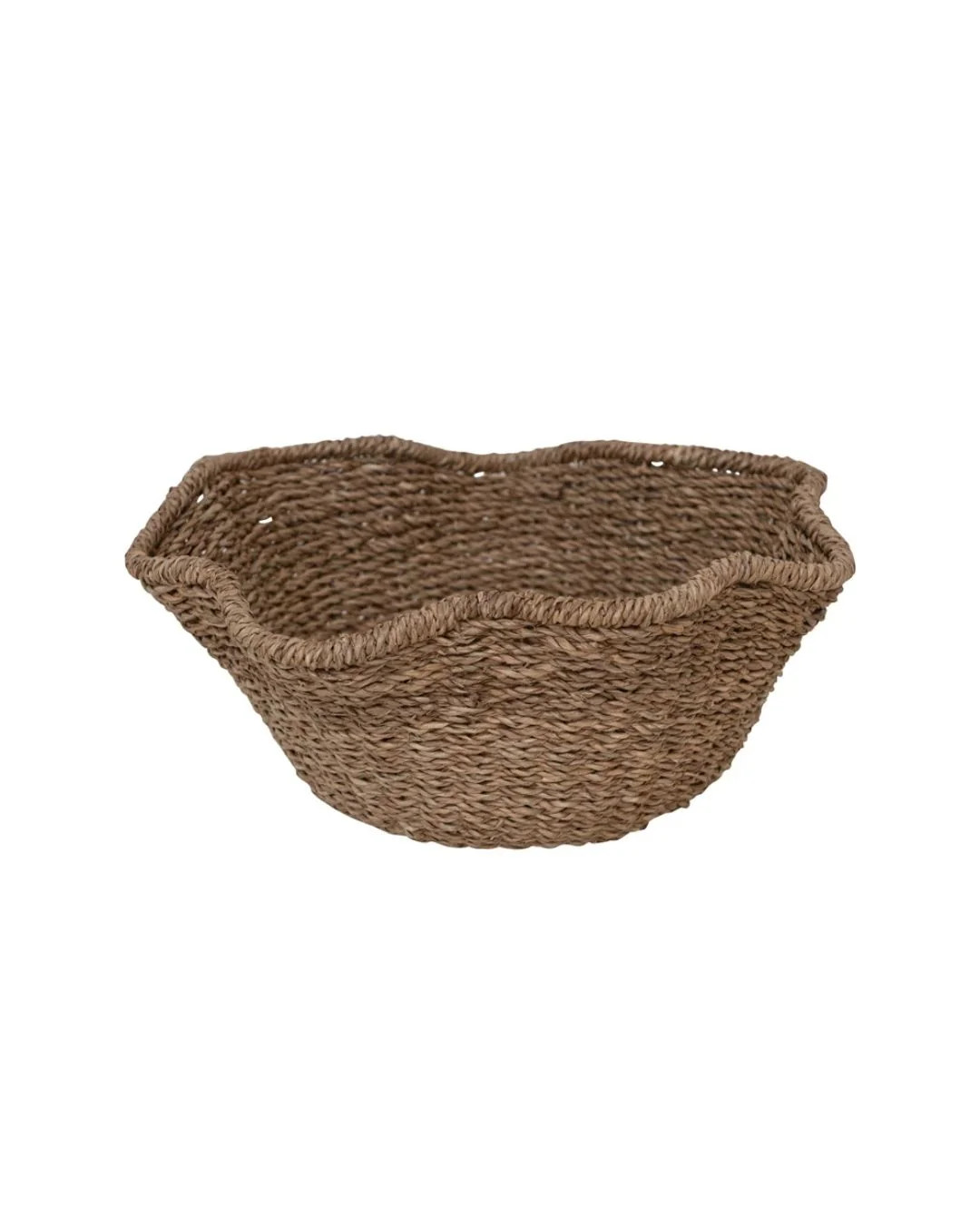 Woven Scalloped Bowl | Brooke & Lou | Brooke and Lou
