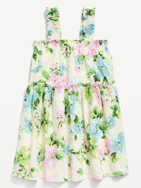 Sleeveless Ruffled Swing Dress for Toddler Girls | Old Navy (US)