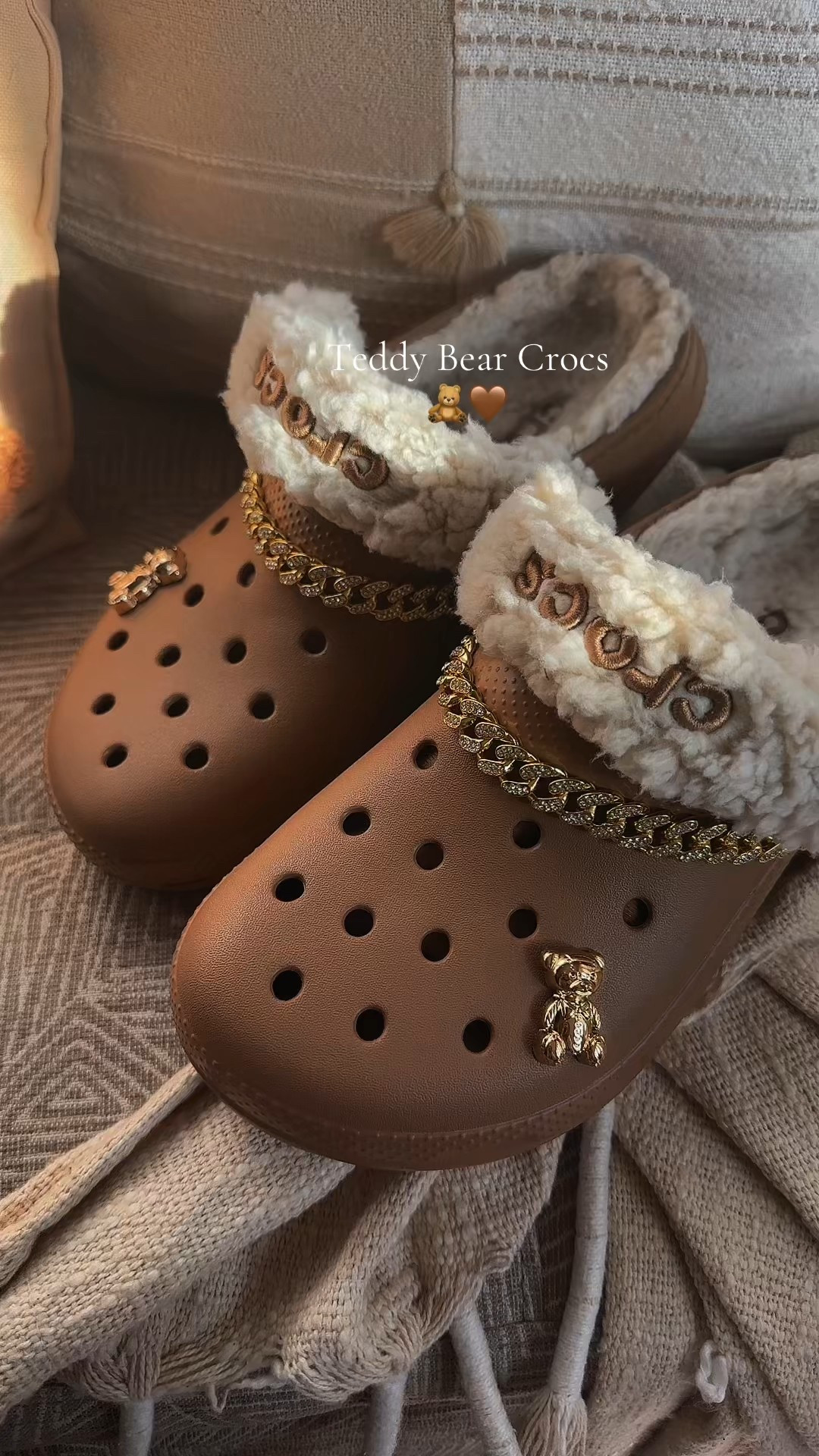 Obsessed is an understatement when it comes to these Teddy fleece crocs 🥹🤎. They are soo warm and comfy. I got my normal size and they fit perfect. If you plan to wear thick socks with these, you can size up. Crocs is currently running their sales and I listed a few other stores in case these sell out again 🤎. 

#LTKCyberWeek #LTKGiftGuide #LTKSaleAlert