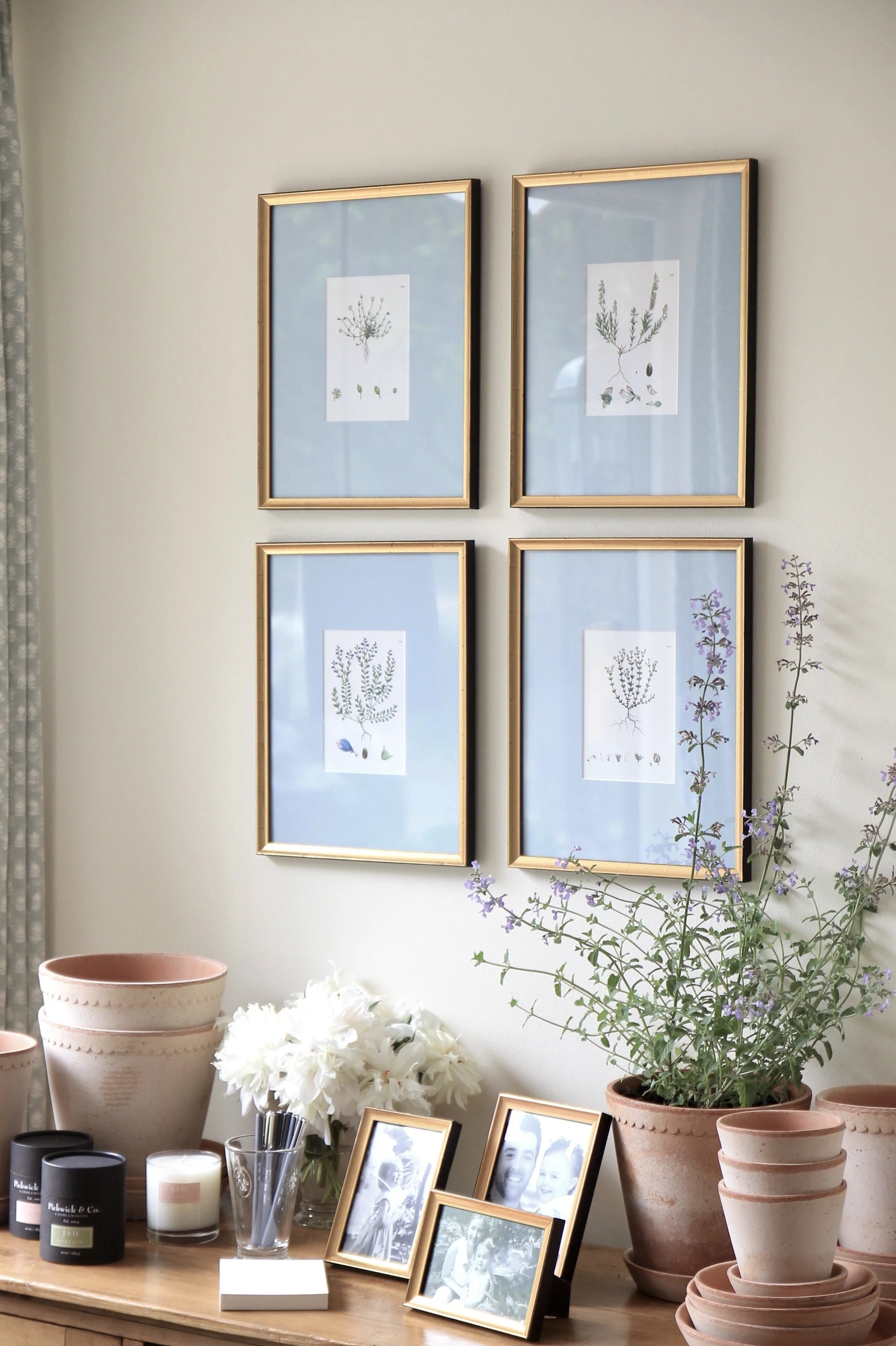 Mat Boards for Fresh Botanicals - French Blue | JSH Home Essentials