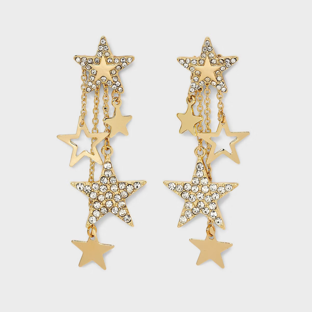 SUGARFIX by BaubleBar Shooting Stars Earrings - Gold | Target