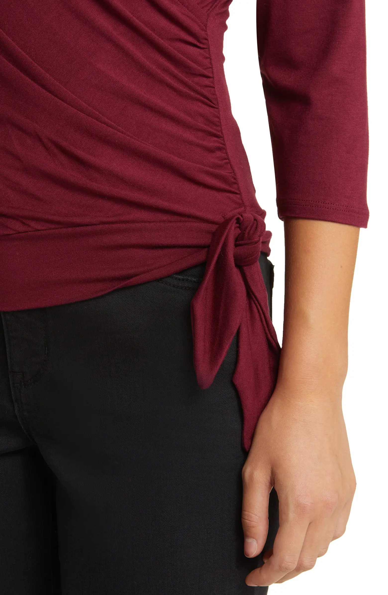 Faux Tie Wrap Top | Nordstrom