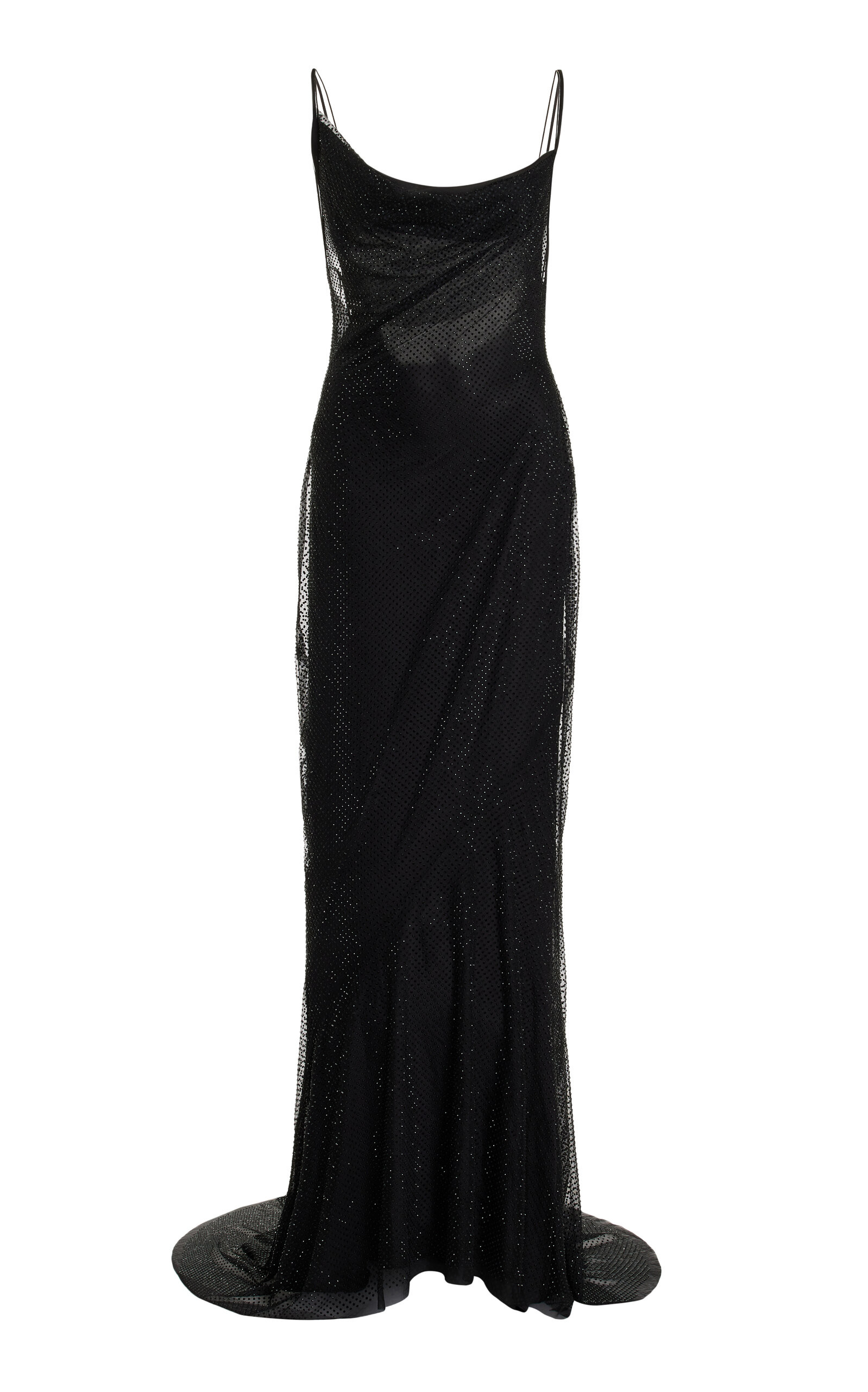 Embellished Sheer Chiffon Maxi Dress | Moda Operandi (Global)