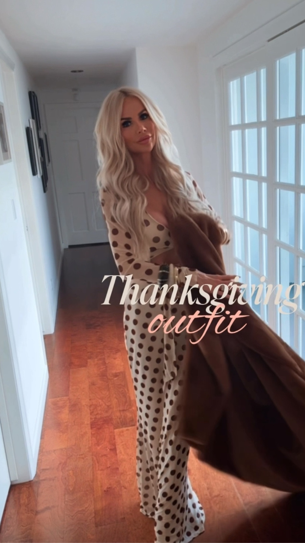 Thanksgiving style made simple in this chic AFRM polkadot set featuring a figure-flattering silhouette. Layer it with a faux fur coat is perfect for holiday gatherings & beyond 🦃💕

#LTKStyleTip #LTKHoliday