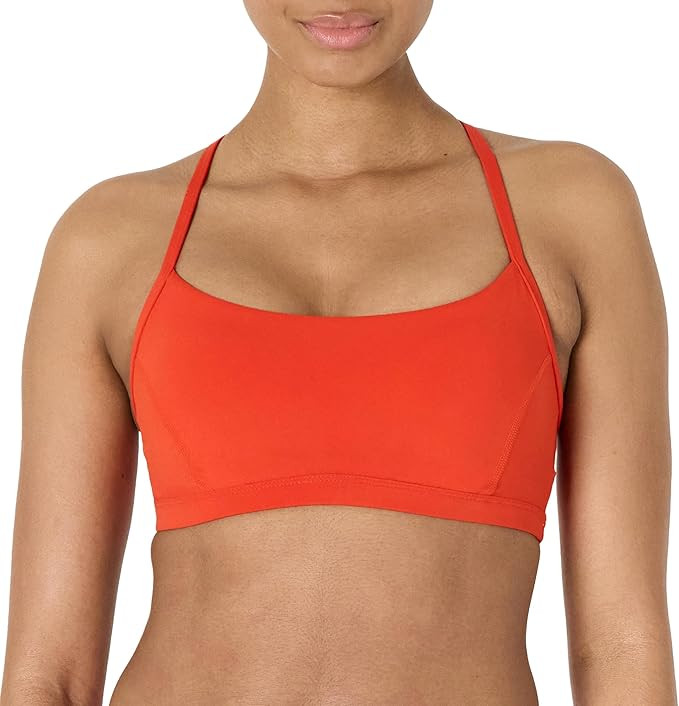 Amazon Essentials Women's Active FormFlex Buttery Soft Light Support Y-Back Thin Strap Yoga Sport... | Amazon (US)