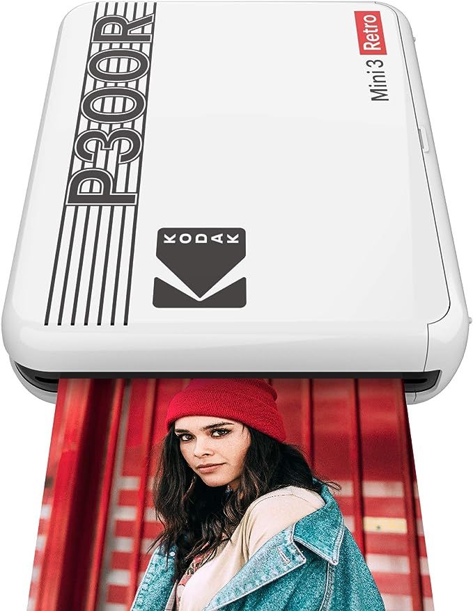 Kodak Mini 3 Retro Portable Photo Printer, Compatible with iOS, Android & Bluetooth Devices, Real... | Amazon (US)