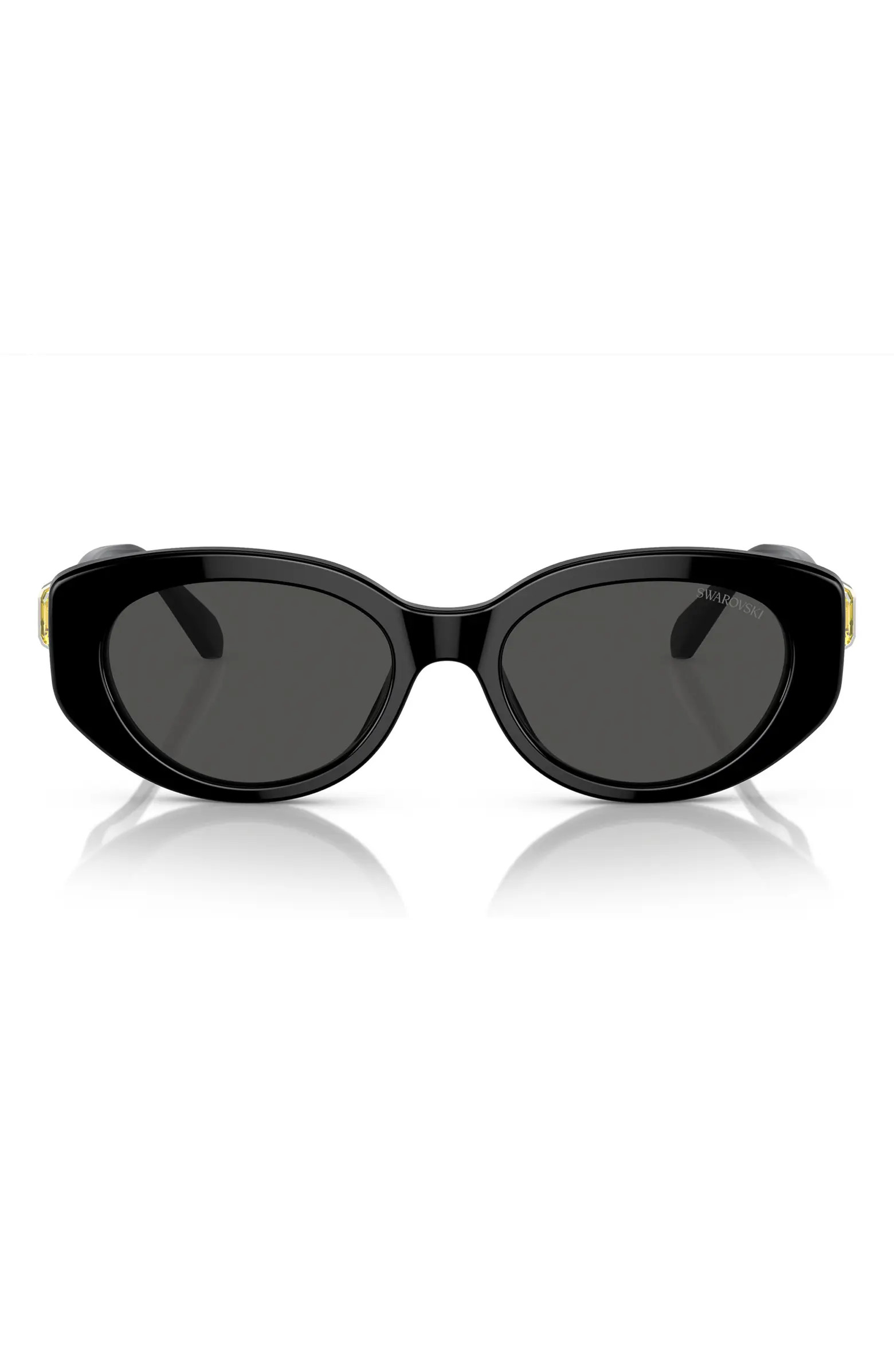 Swarovski 53mm Oval Sunglasses | Nordstrom | Nordstrom