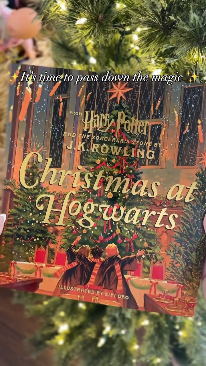 The moment we saw this it was an immediate add to cart ✨🫶🏻 ALWAYS ✨for all those who love the magic this absolutely beautiful children’s book by our favorite author is perfect bedtime holiday edition to your child’s bookcase. 
From the gorgeous colors on every page to incorporating details that we all know to love from our stories and some characters that will forever be in our hearts. 

if you’re looking to add this to your child’s collection, go ahead and do it now. This one is sure to be gone soon. 

#harrypotter #christmasathogwarts #houstontx #thewoodlandstx #houstonmoms #disneymom #booksforchristmas #booksforkids #momlife #booksta #bookstagram #booktok #bookrecommendations #bookcommunity #always