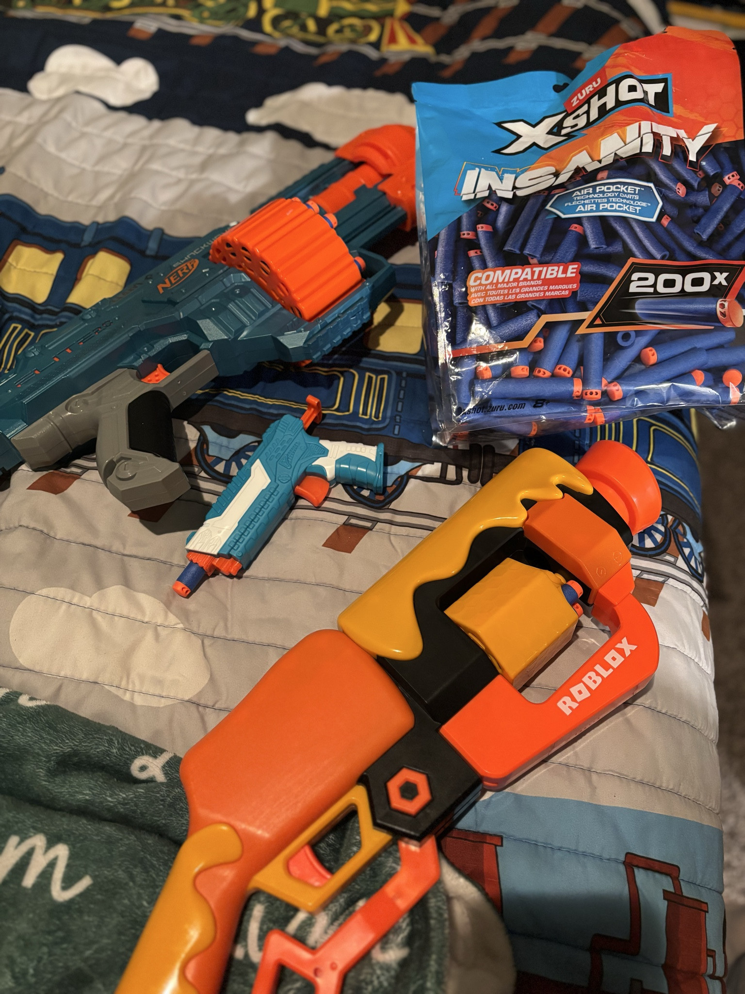 Nerf guns are the best gift for boys 5+! Our son has loved them for years and comes back to them so often! Now our girls start to play and they have little nerf fights. It's super fun to watch! 

 #LTKGiftGuide #LTKHoliday #LTKKids