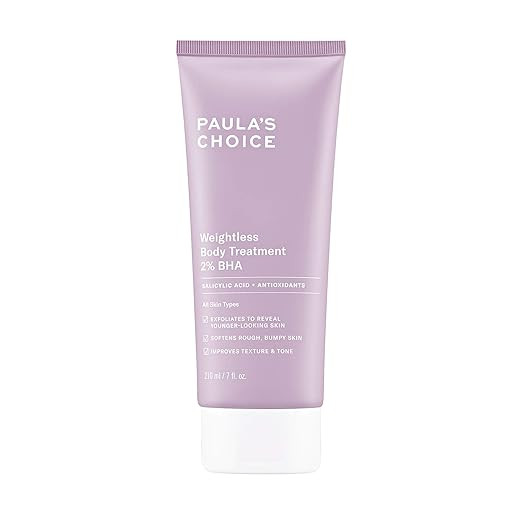 Paula's Choice Weightless Body Treatment 2% BHA, Salicylic Acid & Chamomile Lotion Exfoliant, Moi... | Amazon (US)
