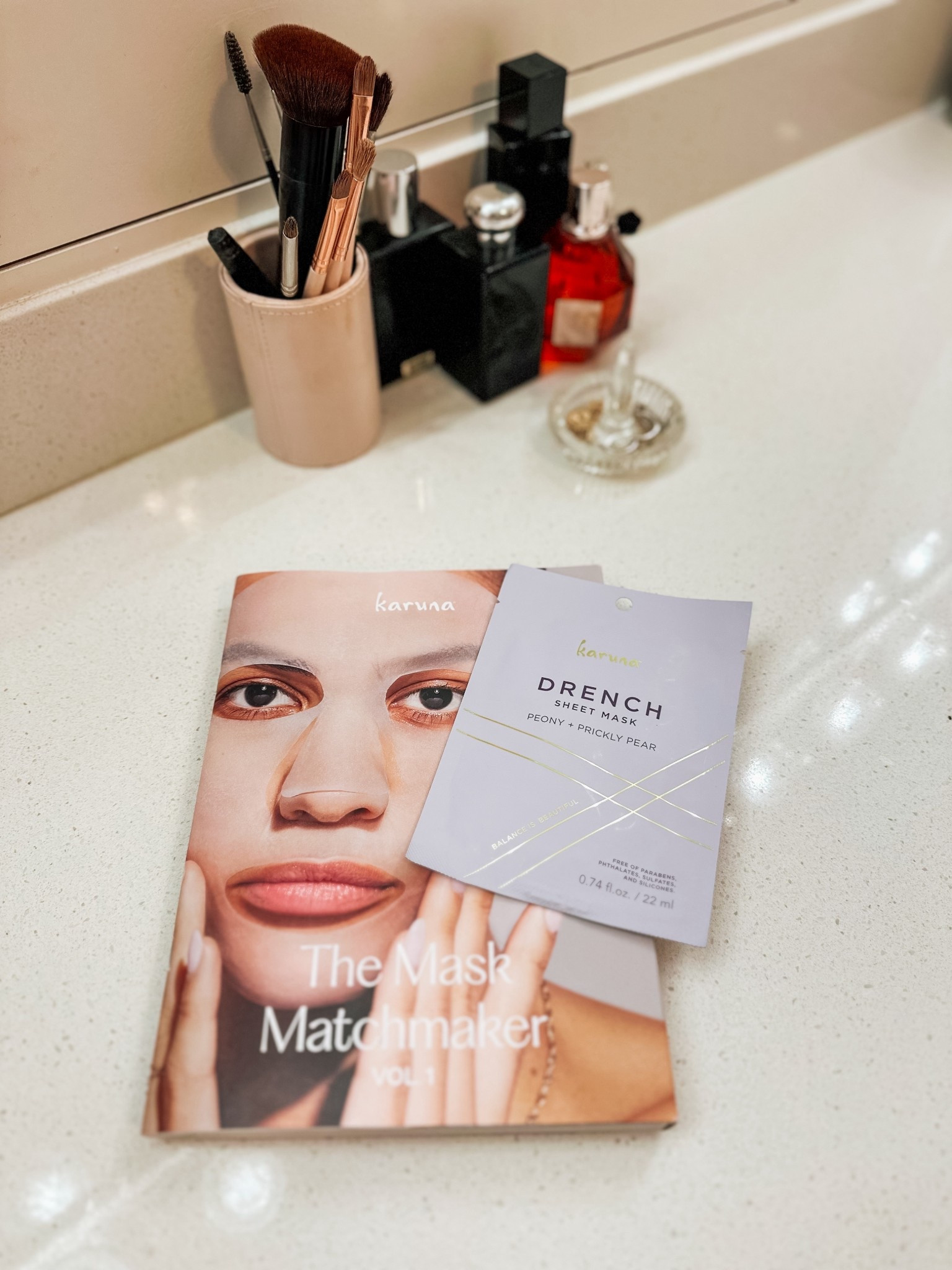 Your skin isn't one-size-fits-all, so why should your mask be?
The new Matchmaker Mask Set from Karuna Skin is basically a personalized facial for every skin mood. Hydrating, brightening, calming, or firming. High-quality, Korean beauty sheet masks that actually fit to what your skin needs that day. Because skincare should flex with real life, not fight it.

#LTKBeauty #LTKselfcare #LTKgrwm