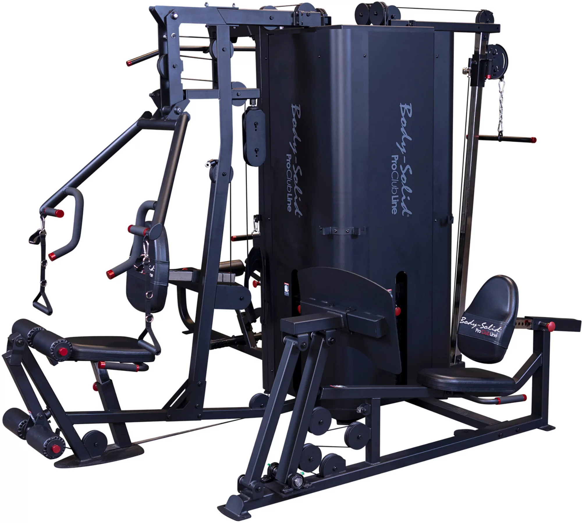 Body-Solid 4 Stack Commercial Gym, Black | DICK'S Sporting Goods