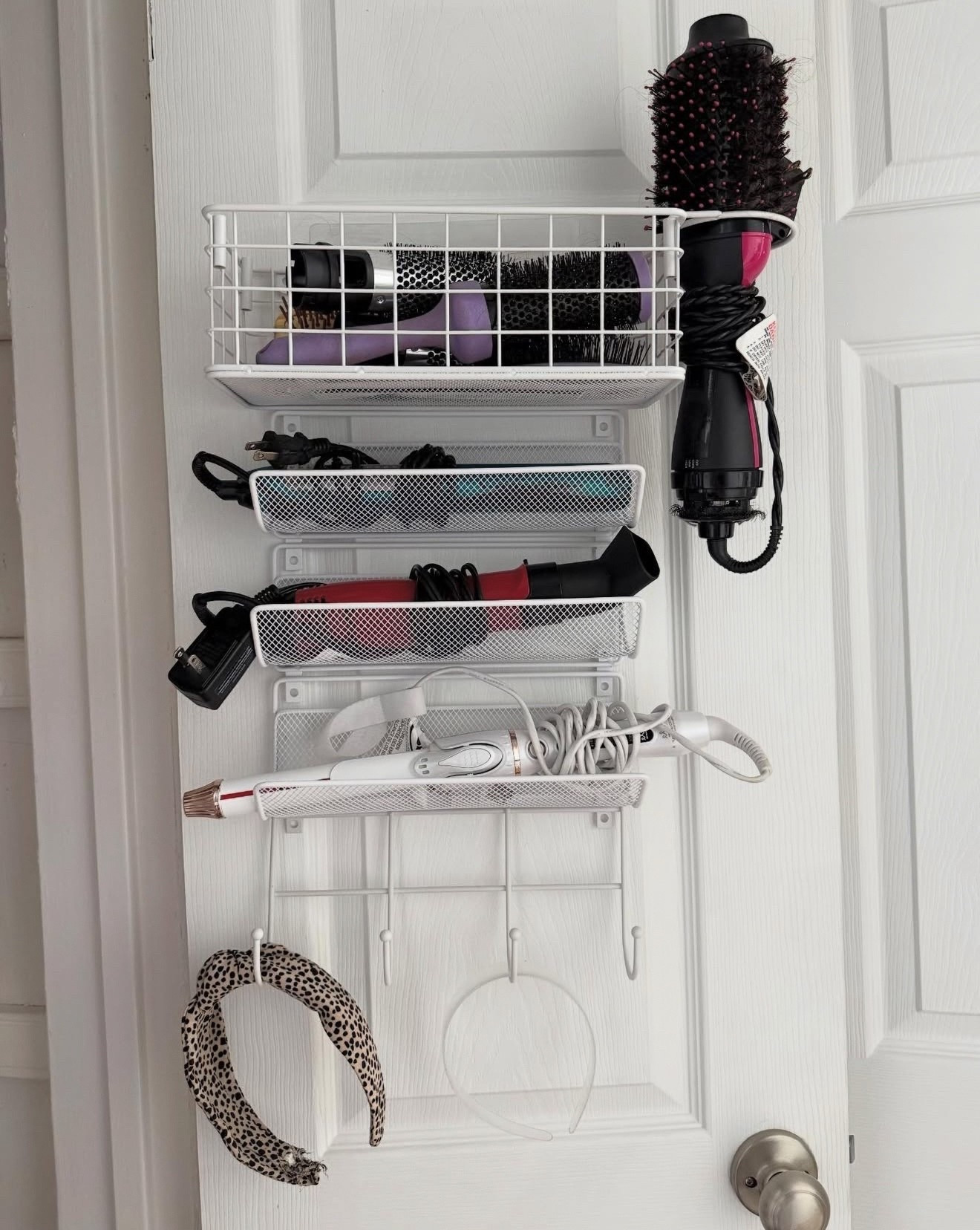 AMAZON PRIME DAY FIND: HAIR STYLING ORGANIZER !
i am big on organization and making storage space free up counter space and declutter my closet so when i saw this hair styling organizer to assist in my clean up i needed to buy it. it hangs on your walls and doors which saves shelf space. from my hair stylers, brushes, clips, and much more this is a must have if you're into organization and clean spaces.

#LTKSaleAlert #LTKBeauty #LTKHome