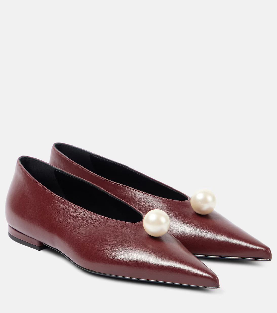 Leather ballet flats | Mytheresa (US/CA)
