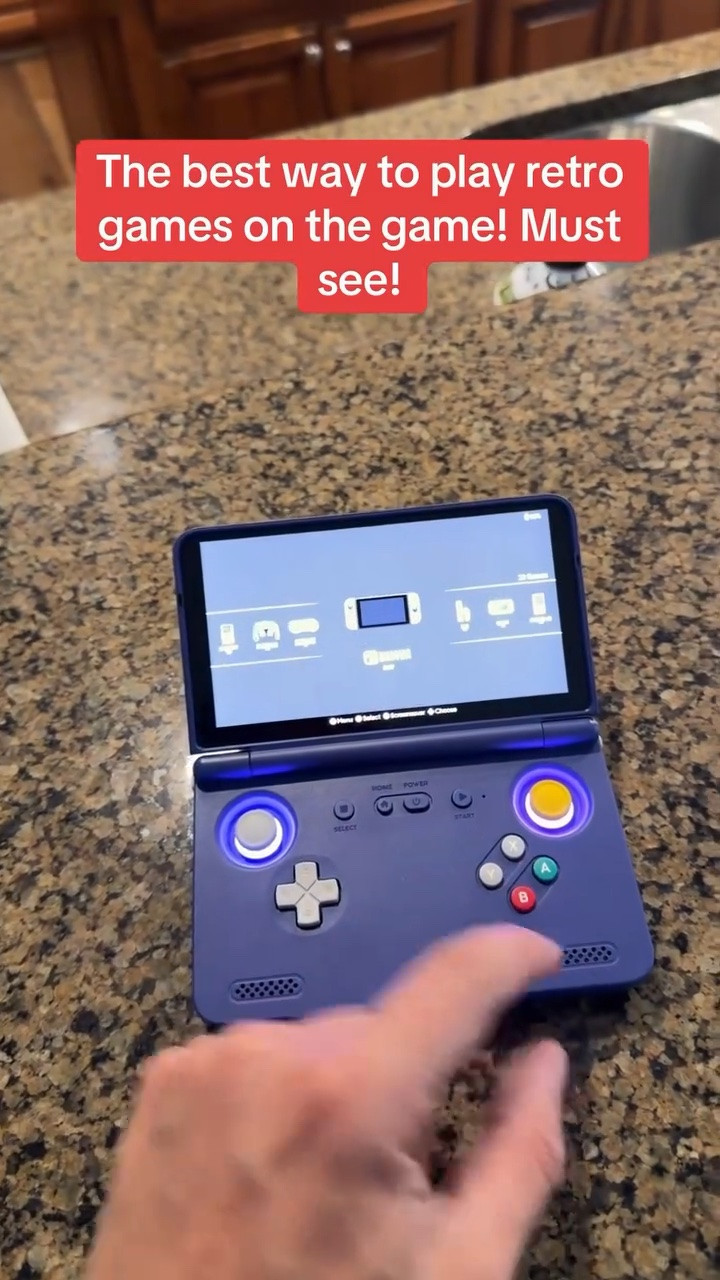 This is the #retroidpocketflip2 you can get now! Discounted and has systems and games! #kahlagaming