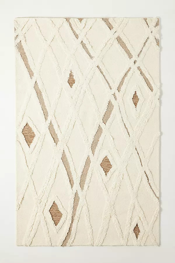 Elika Hand Tufted Wool Cotton Rug | Anthropologie (US)