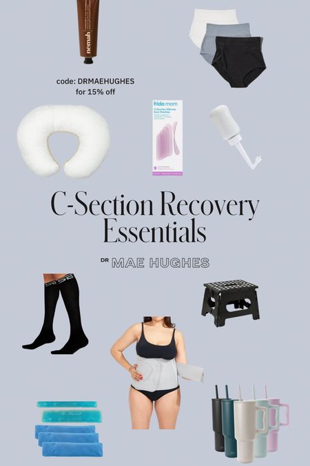Some c-section scare care and recovery favorites. Use code DRMAEHUGHES for 15% off all Nemah products.

#LTKbaby #LTKbump