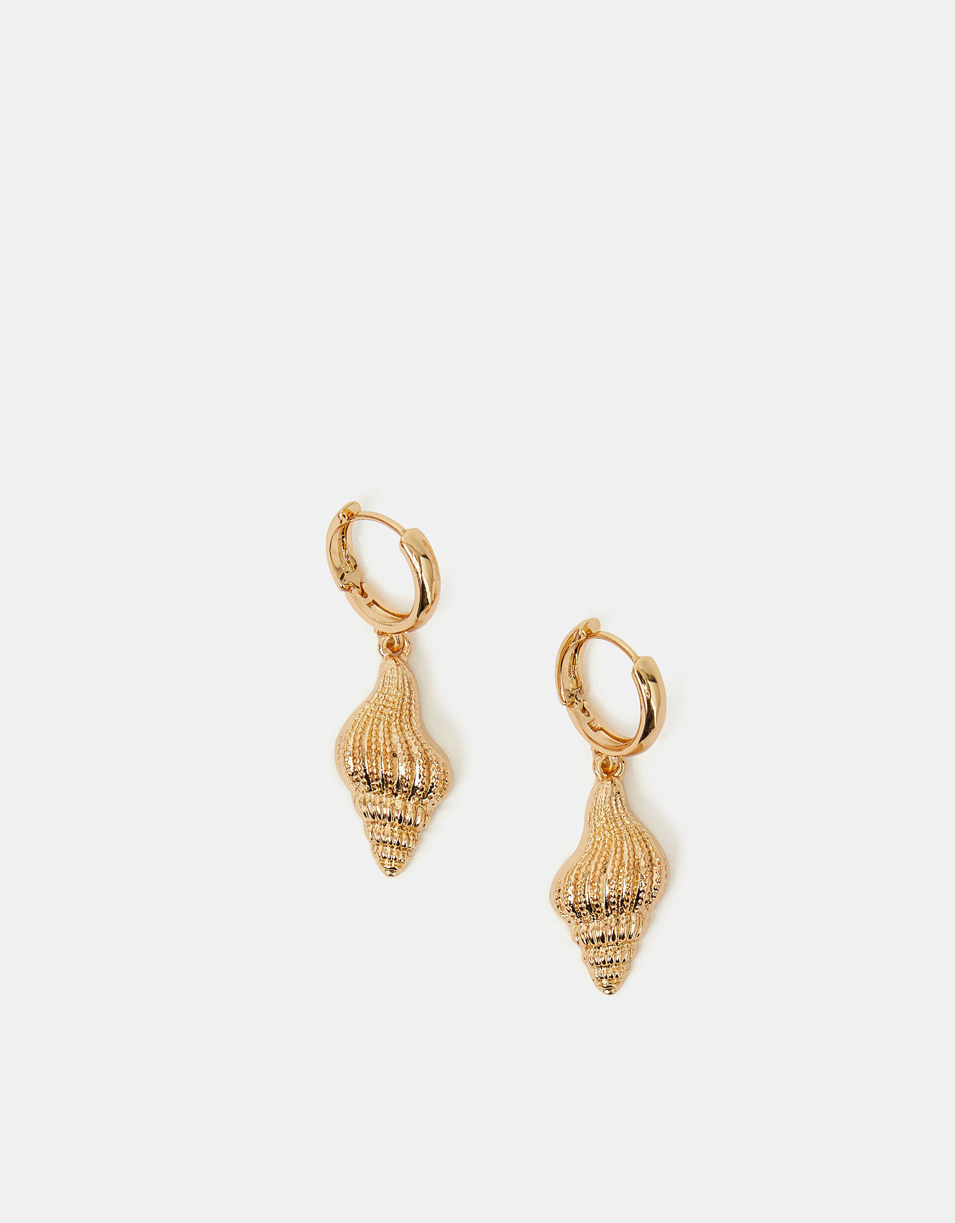 Seashell Huggie Hoop Earrings | Accessorize (Global)