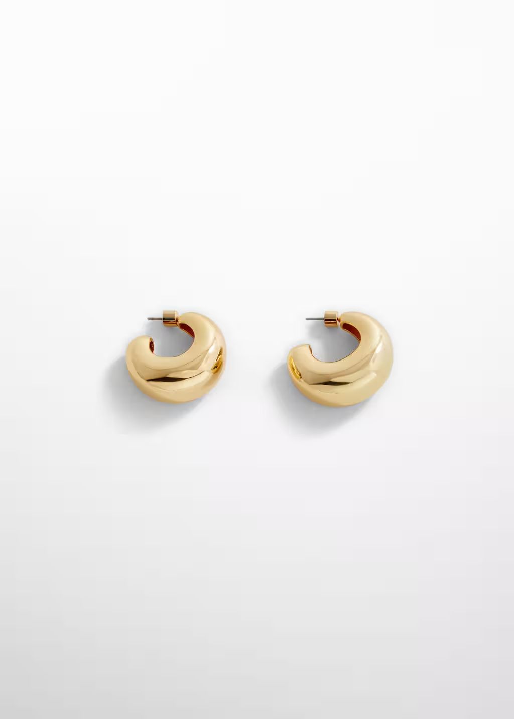 Volume hoop earrings | MANGO (US)