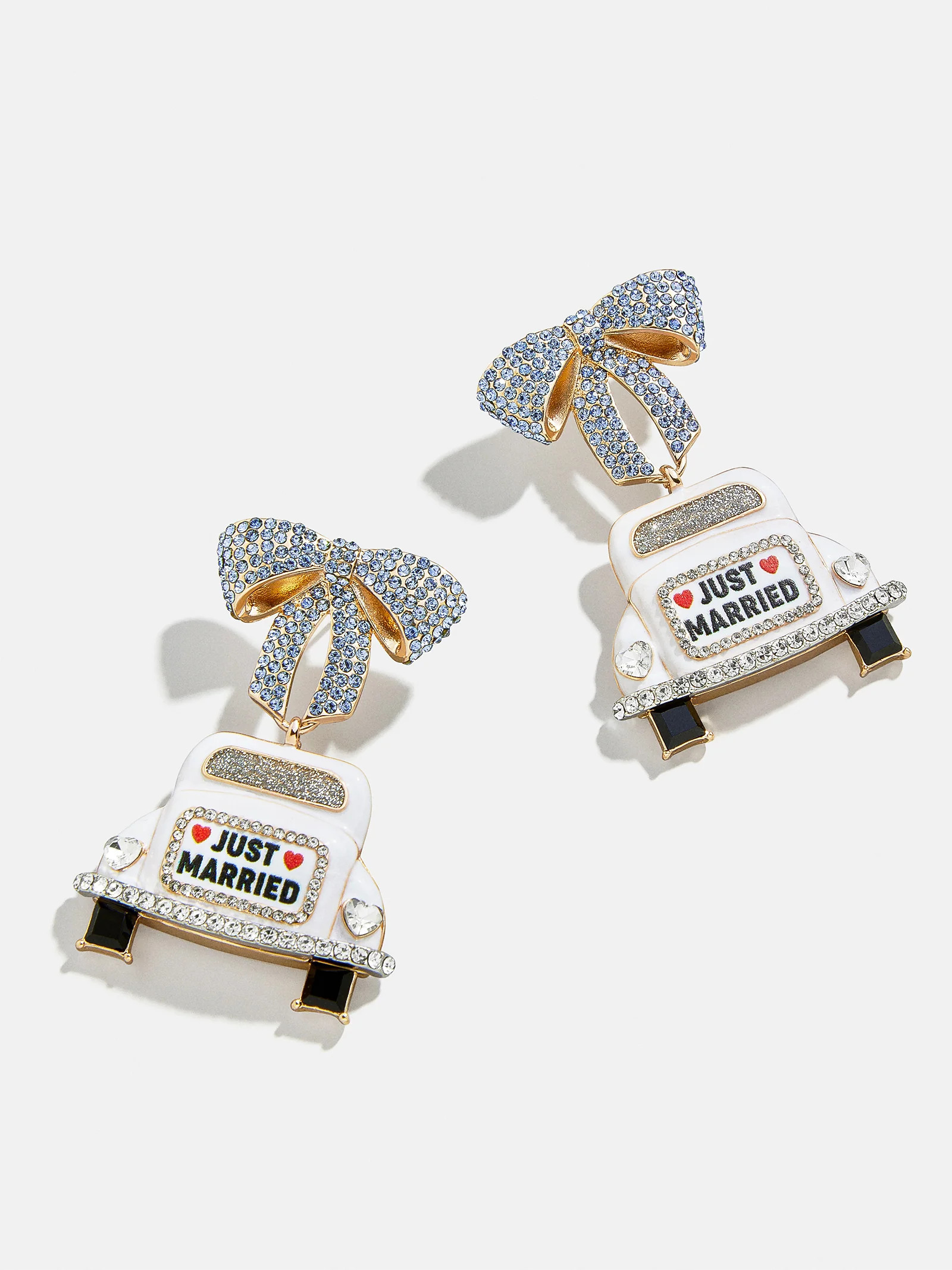 Honeymoon Bound Earrings - White/Gold | BaubleBar (US)