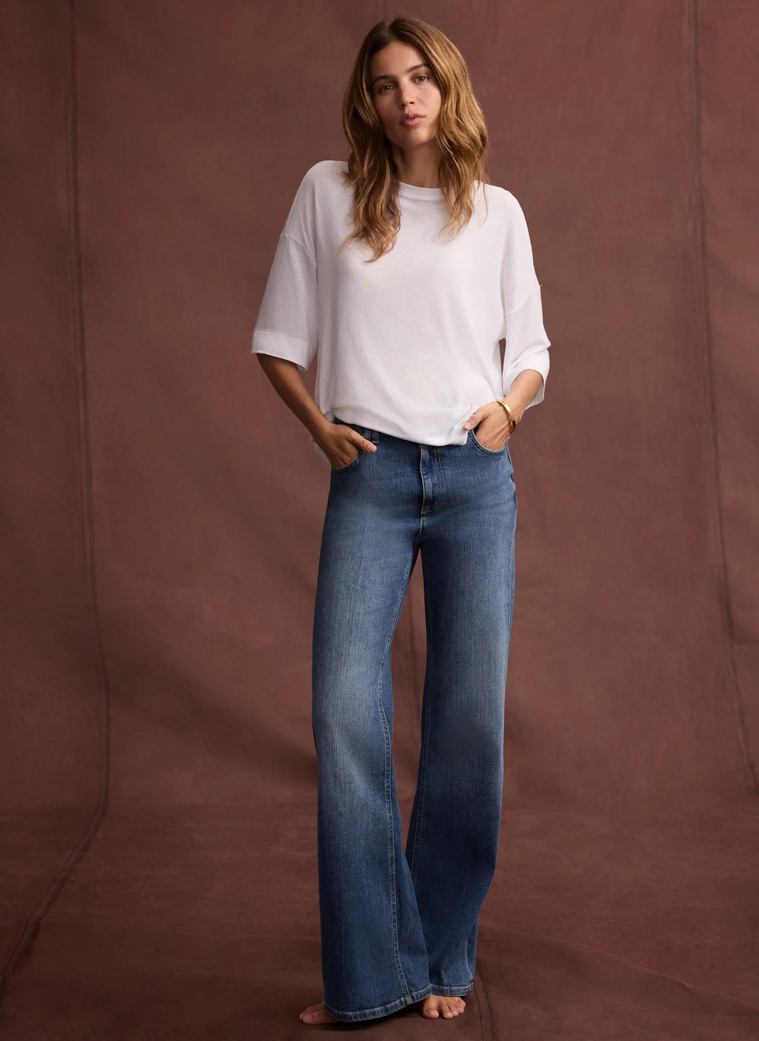 Indigo Ultimate Flared Jeans | Mint Velvet