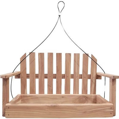 Valley Splendor Cedar Swing Bird Feeder | Target