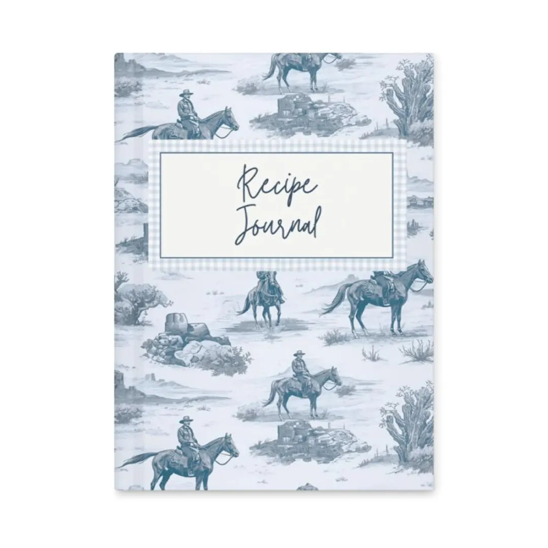 Cookbook Journal | Cowboy Recipe Keeper | Country Recipe Book | Farmhouse Kitchen Gift | Western ... | Etsy (US)