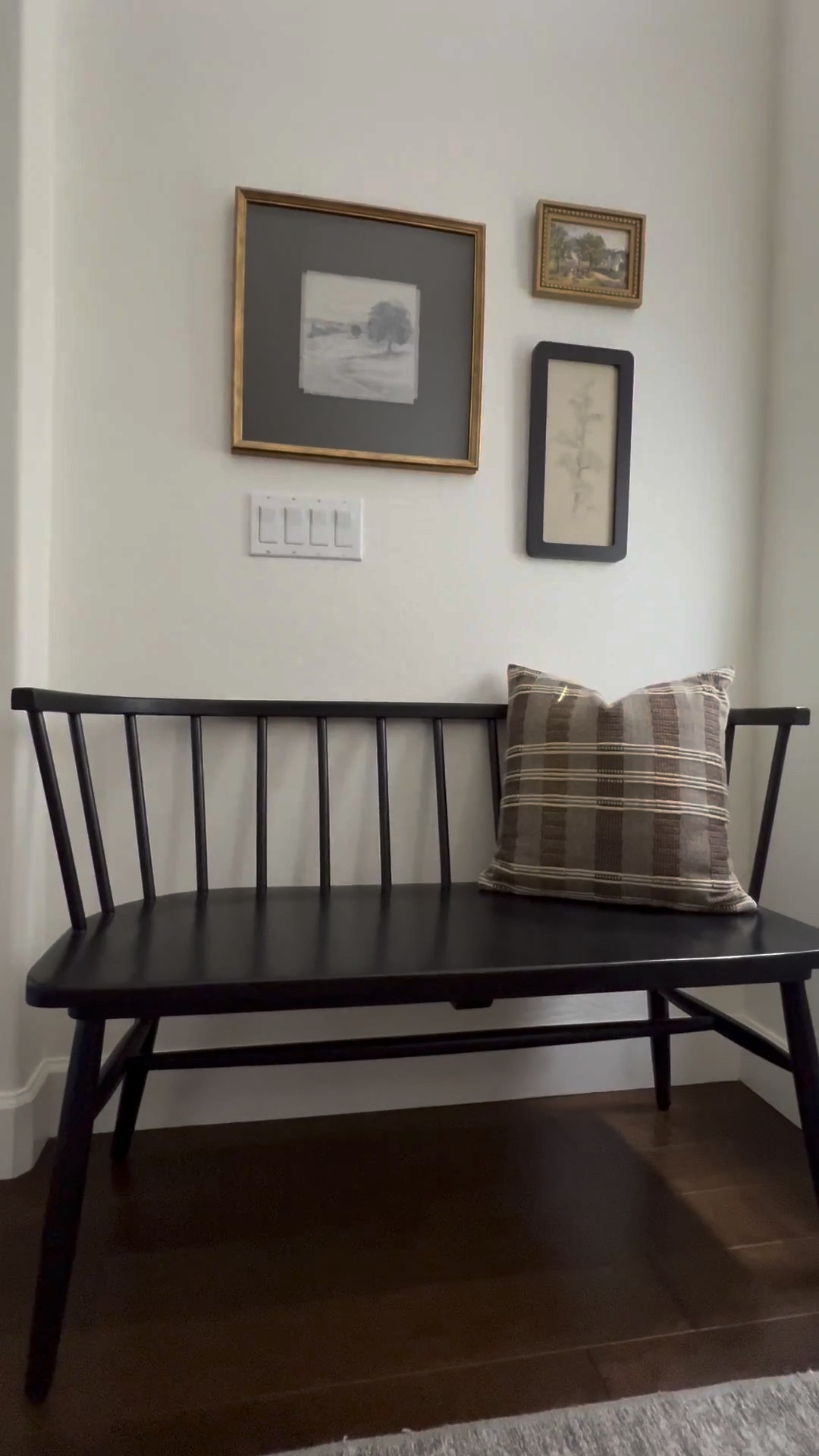 I changed out my small entryway- adding new artwork to the wall and a cute throw pillow to the bench. Get this look with finds from the Hearth & Hand collection at Target! gallery wall, bench, throw pillow, artwork, framed art, wall decor, landscape art, vintage, Hearth & Hand, Magnolia, modern organic, modern farmhouse, cottage, #LTKFind


#LTKHome #LTKHoliday #LTKSeasonal