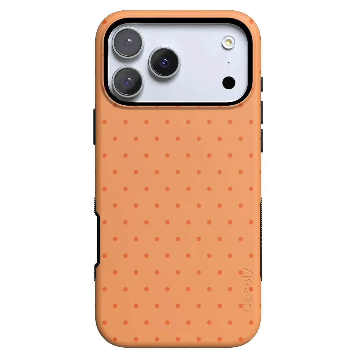 On the Dot   Orange Polka Dot Case | CASELY