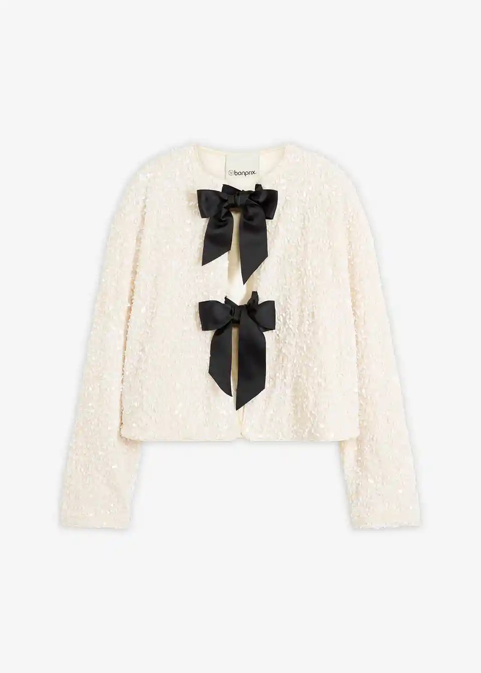 kurze Pailletten-Jacke | Bonprix DE