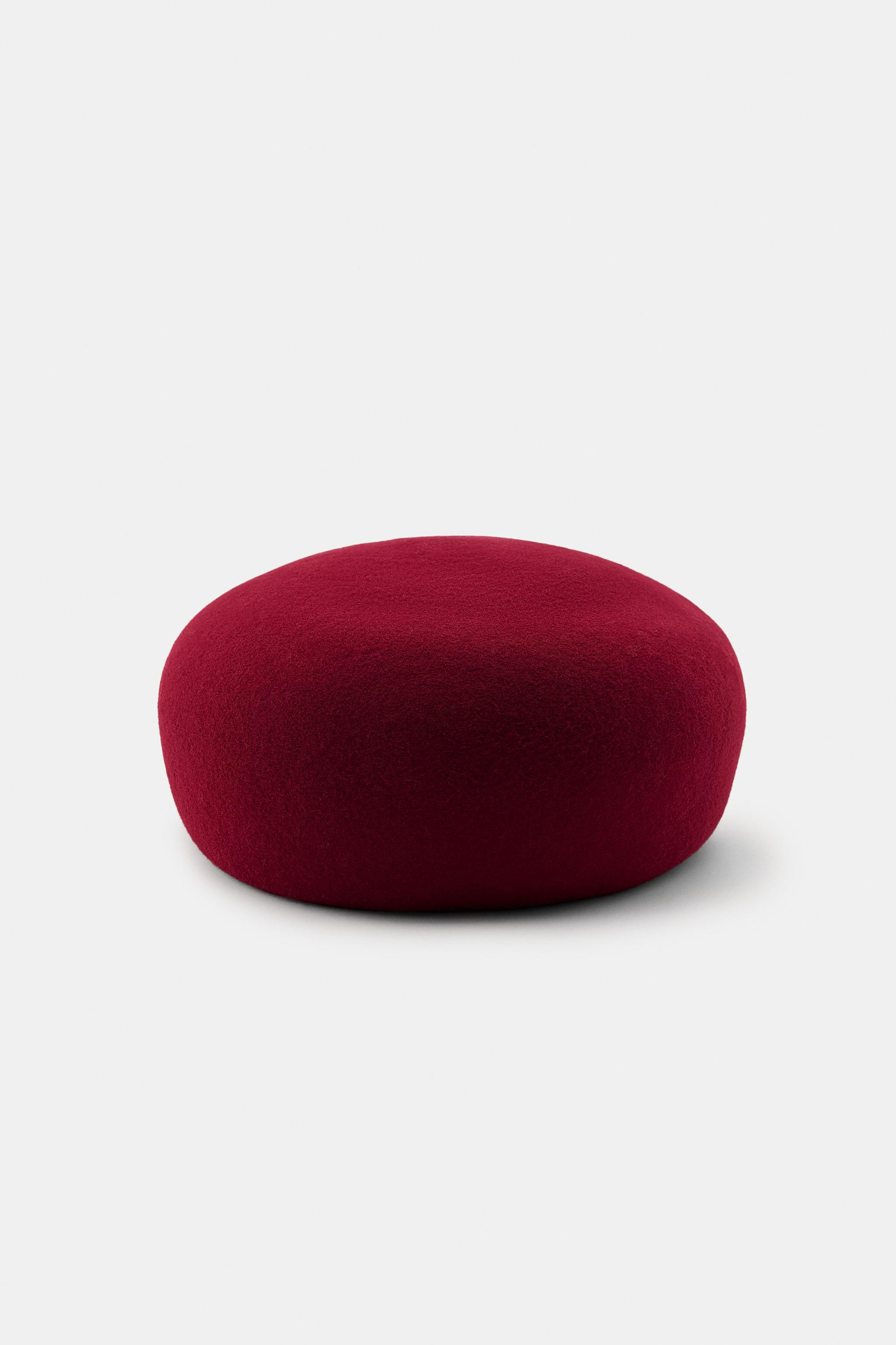 100% WOOL SKULLCAP HAT | Zara Canada