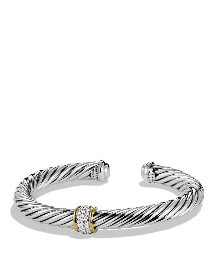 Cable Classics Bracelet with Diamonds and Gold | Bloomingdale's (US)